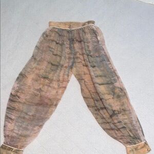 Bohemian Tie-Dye Harem Pants xs vintage